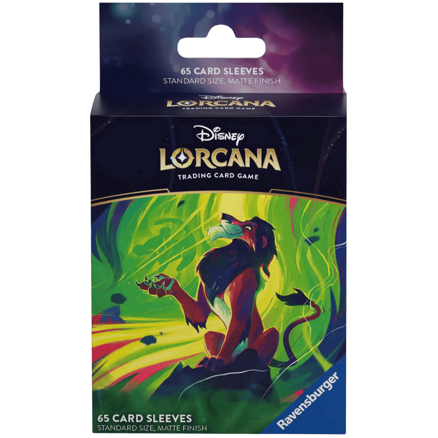 Disney Lorcana TCG: Azurite Sea - Card Sleeves - Scar (65 ct.)