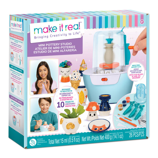 make it real - Mini Pottery Studio