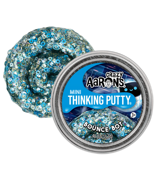 Crazy Aaron's Mini Bounce Bot 2" Thinking Putty Tin