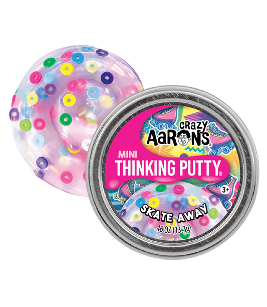 Crazy Aaron's Mini Skate Away - 2" Thinking Putty Tin