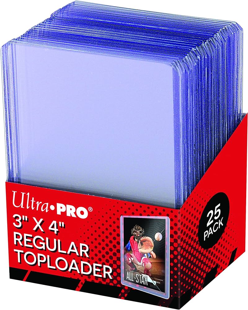 Ultra Pro 3" X 4" Regular Toploader 25ct