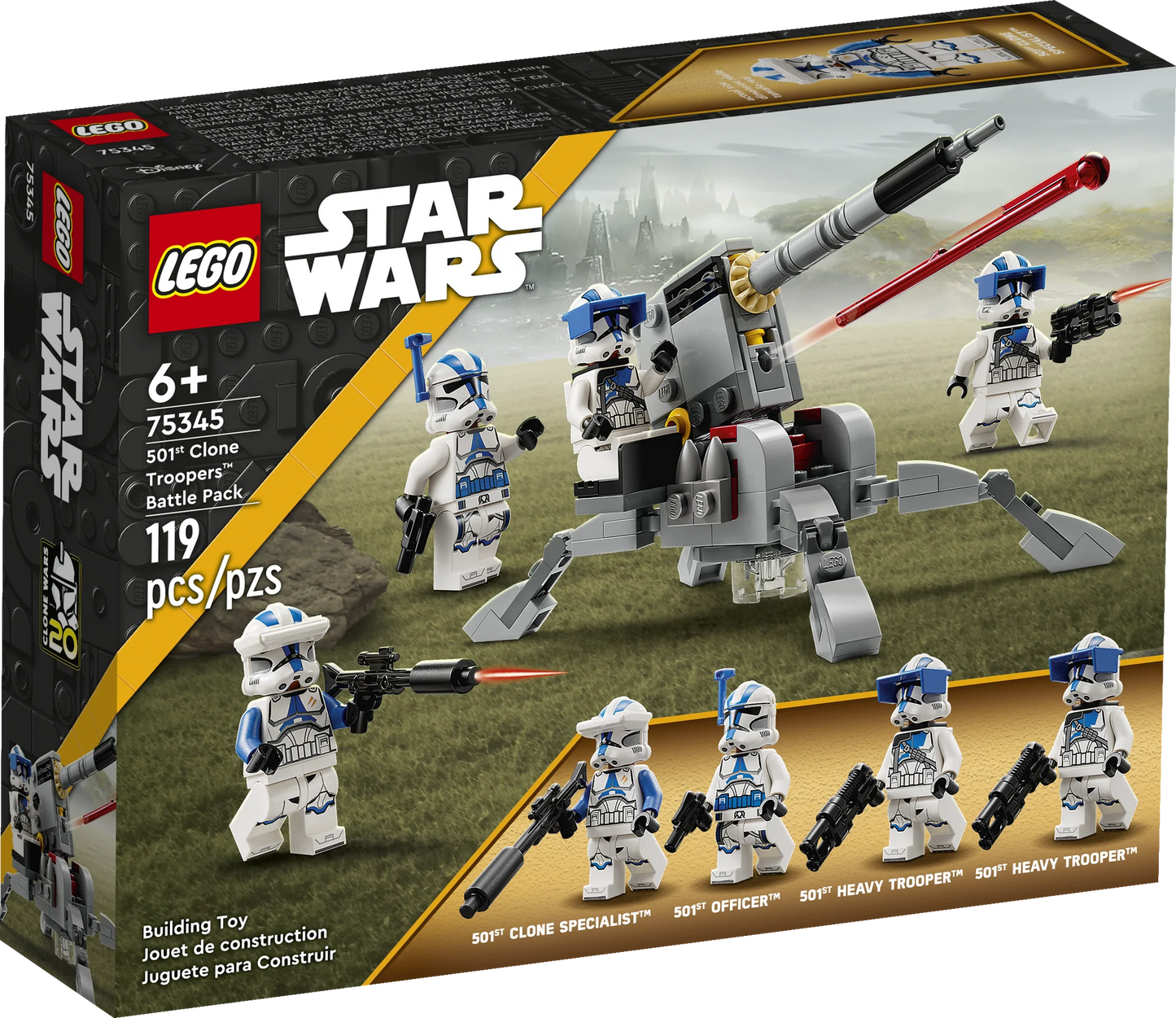 LEGO Star Wars 75435 501st Clone Troopers Battle Pack 75345