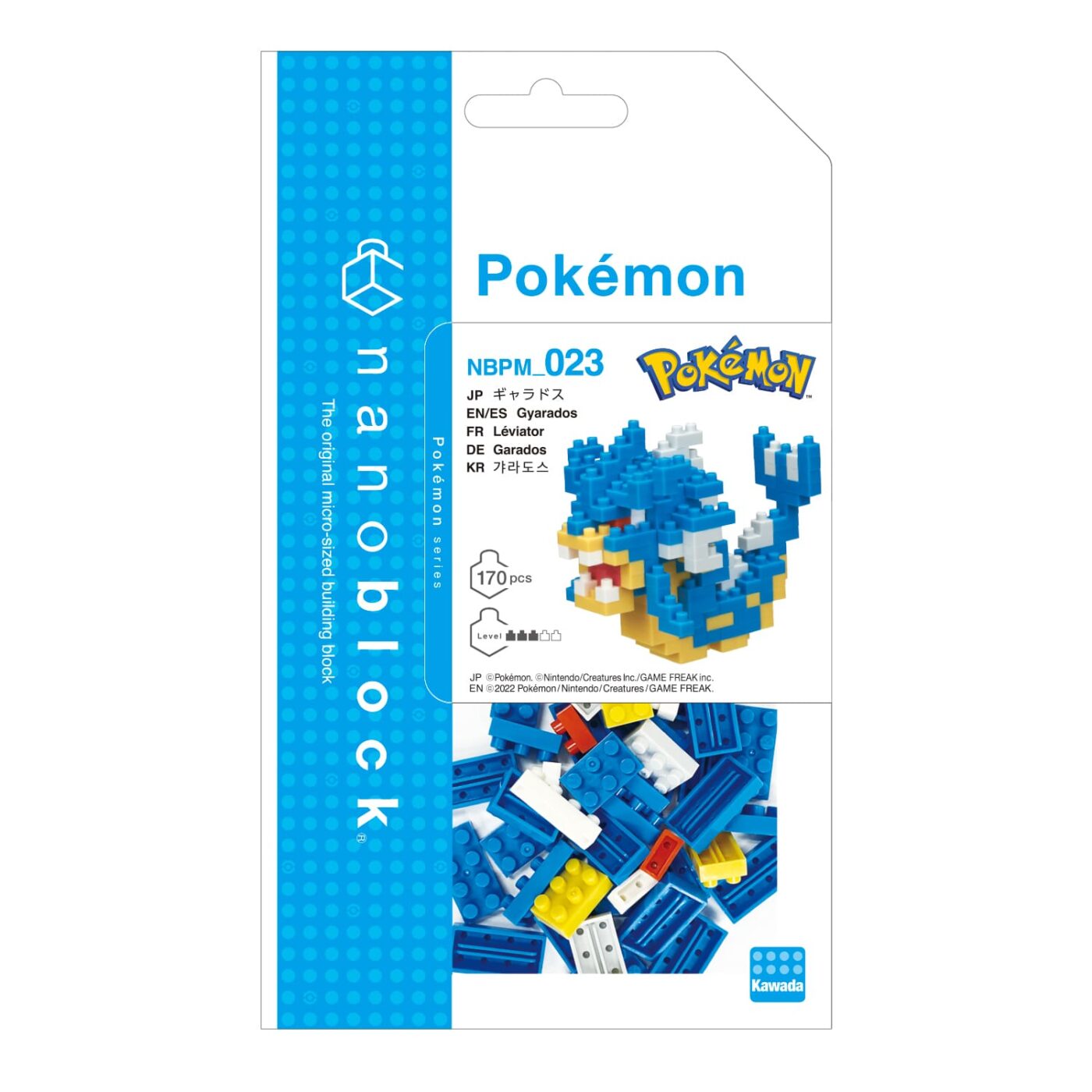 Nanoblock Pokemon Series: Gyarados