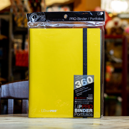 Ultra Pro PRO-Binder Eclipse 12-Pocket Lemon Yellow