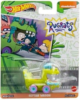 Hot Wheels Premium Retro Entertainment - Rugrats - Reptar Wagon