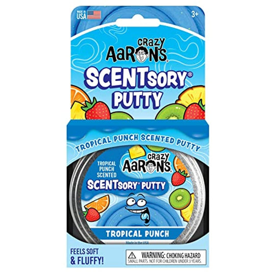 Crazy Aaron's Scentsory Tropical Punch - 2.75" Thinking Putty Tin