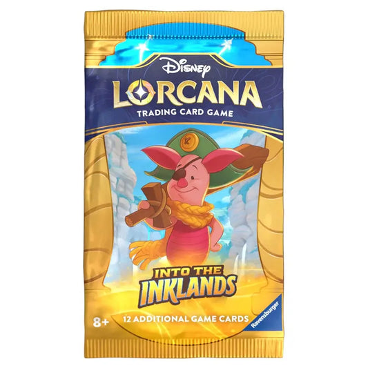 Disney Lorcana TCG: Into the Inklands Booster Pack (12 Cards)