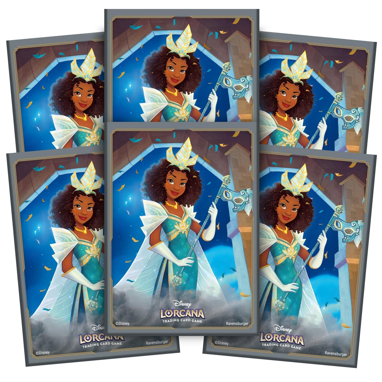 Disney Lorcana TCG: Shimmering Skies - Card Sleeves - Tiana (65 ct.)