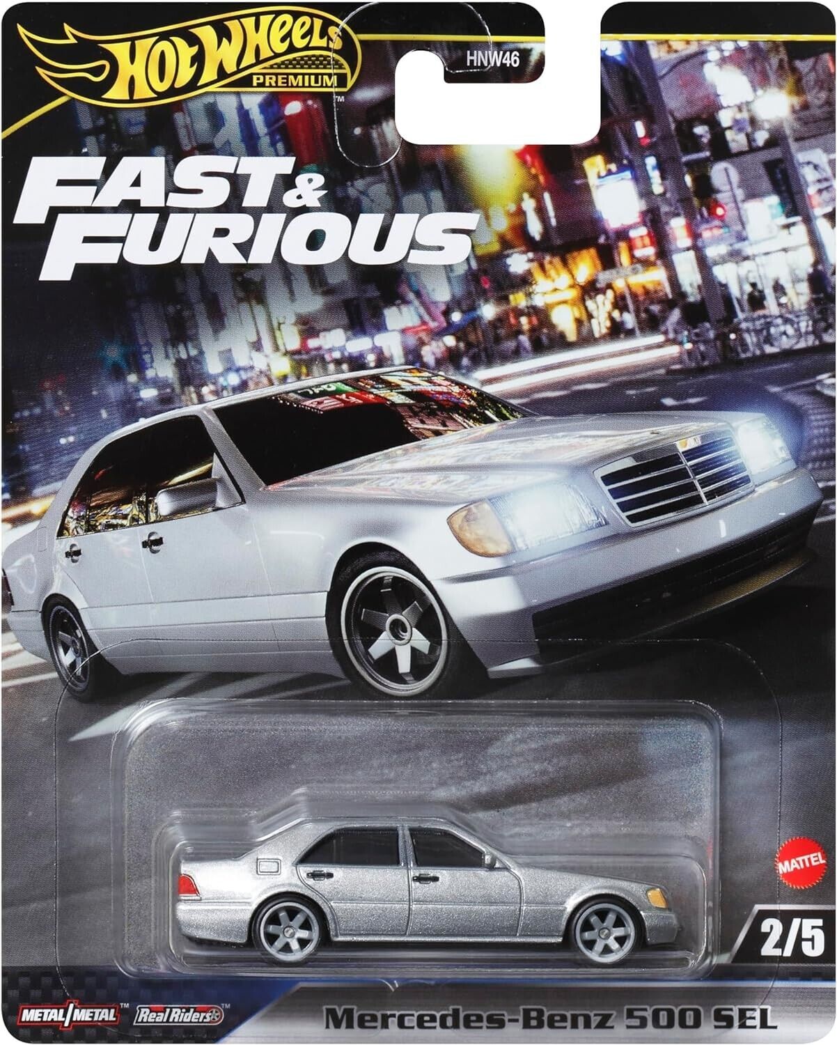 Hot Wheels Fast and Furious 2024 Mix 3 - Mercedes-Benz 500 SEL