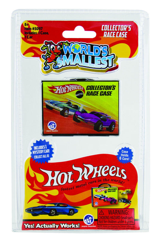 World's Smallest Hot Wheels Collector's Race Case