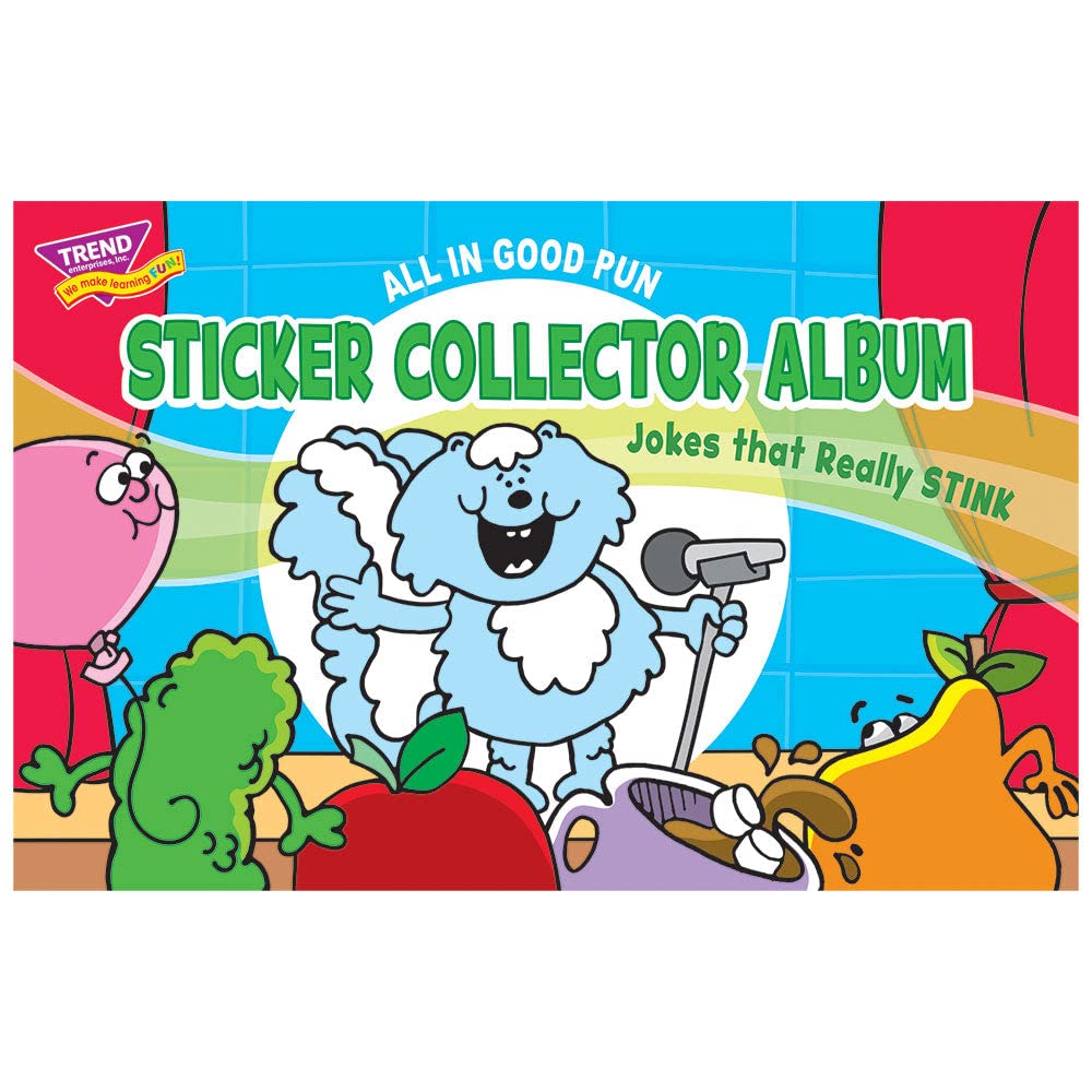 Sticker Collector Album - All in Good Pun