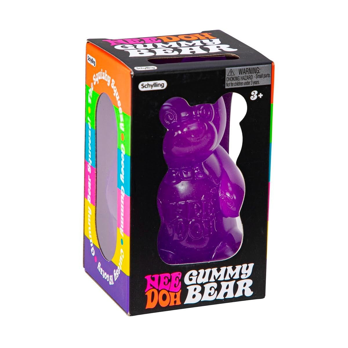 Schylling NeeDoh Gummy Bear - Sensory Fidget Toy