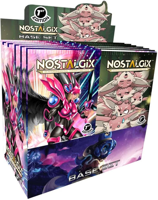 Nostalgix TCG: Base Set 1st Edition Booster Display Box (36 Packs)