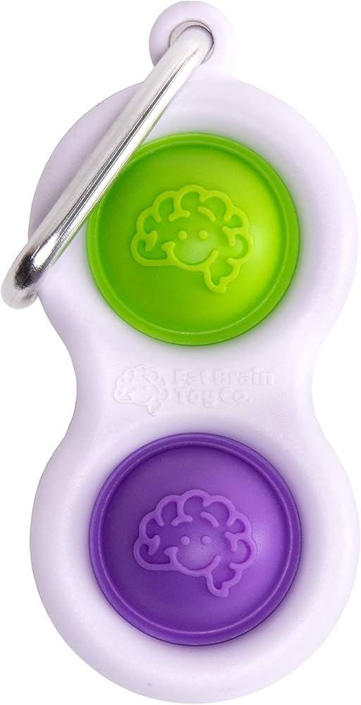 Simpl Dimpl Transparent Purple / Green