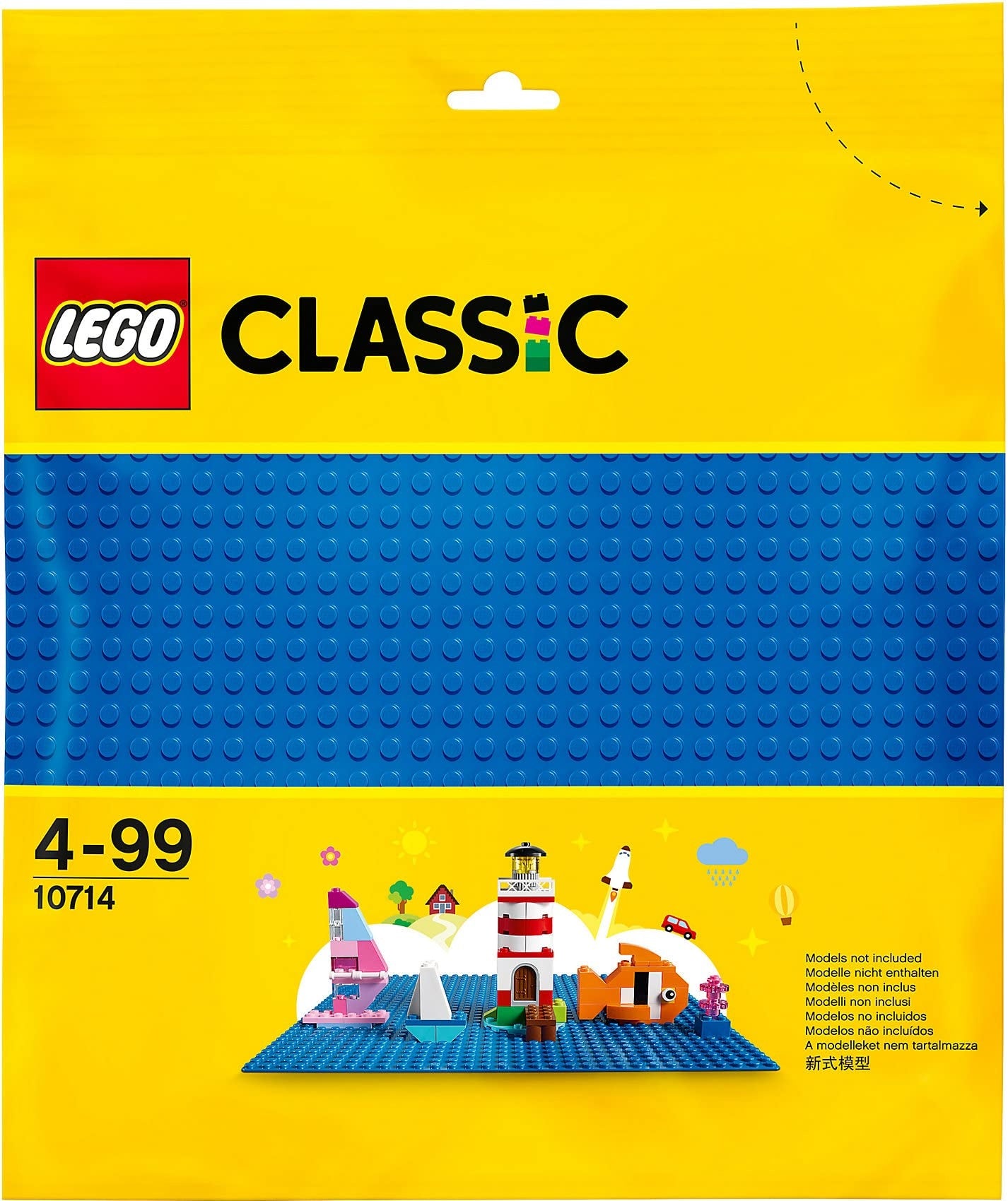 LEGO Classic Blue Baseplate 10714