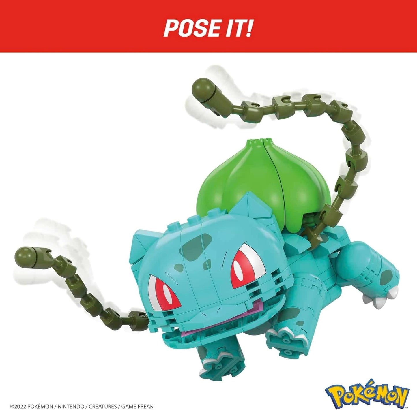 Mega Construx Pokemon Bulbasaur Building Set - 175pcs