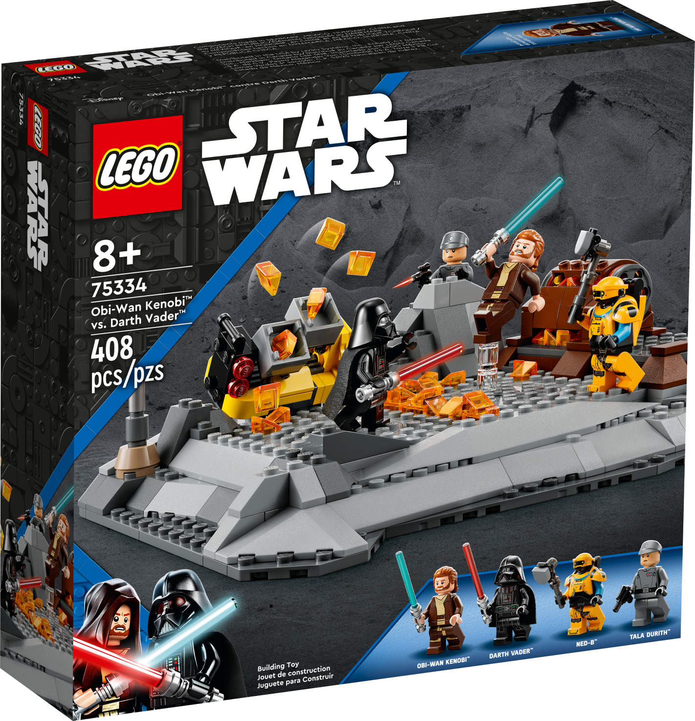 LEGO Star Wars Obi-Wan Kenobi vs.  Darth Vader 75334