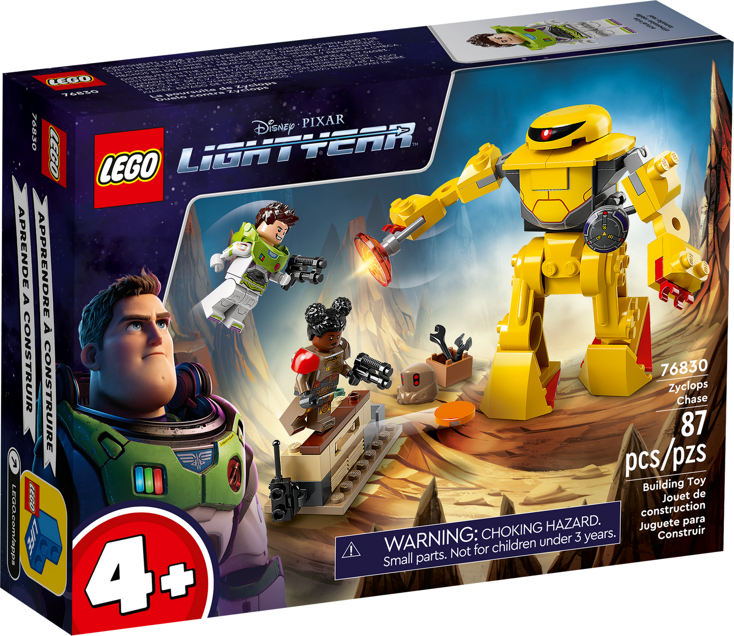 LEGO Lightyear Zyclops Chase 76830