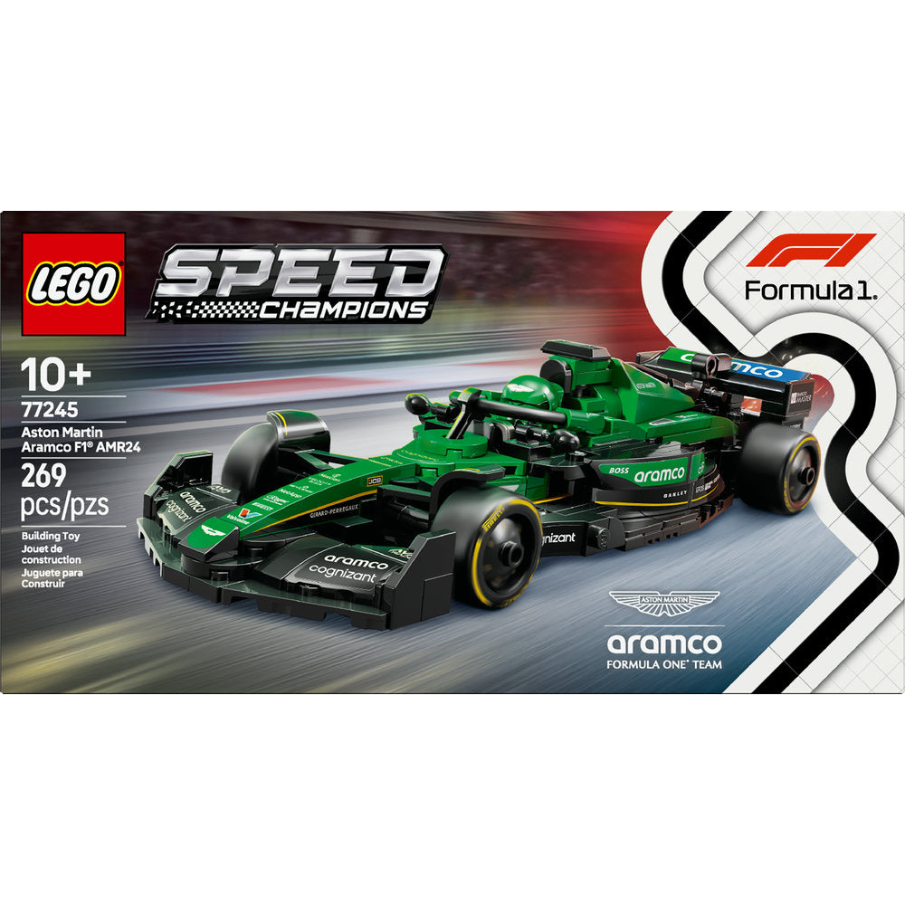 LEGO Speed Champions Aston Martin Aramco F1 AMR24 Race Car 77245