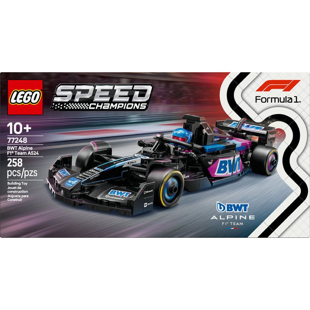 LEGO Speed Champions BWT Alpine F1 Team A524 Race Car 77248