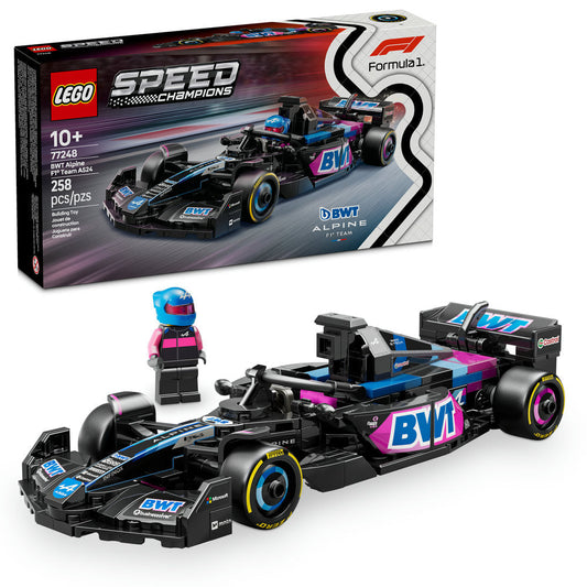 LEGO Speed Champions BWT Alpine F1 Team A524 Race Car 77248