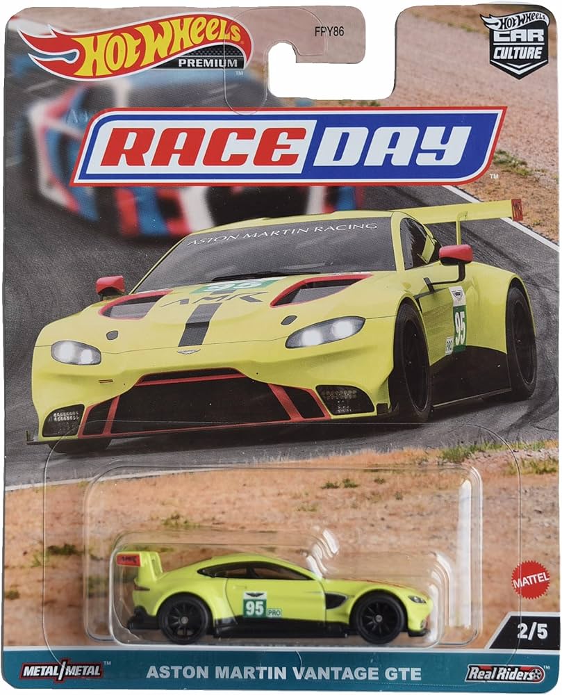 Hot Wheels Car Culture Race Day Aston Martin Vantage GTE