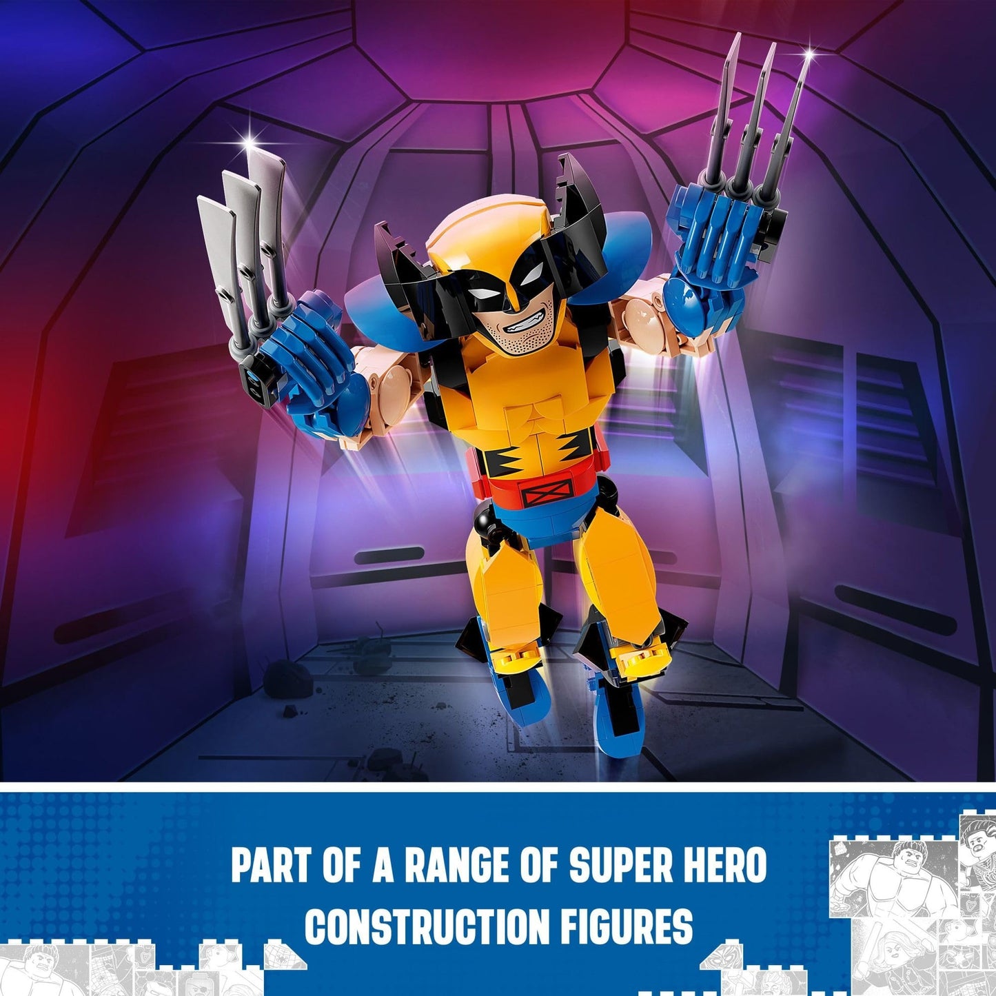 LEGO Super Heroes Marvel Wolverine Construction Figure 76257