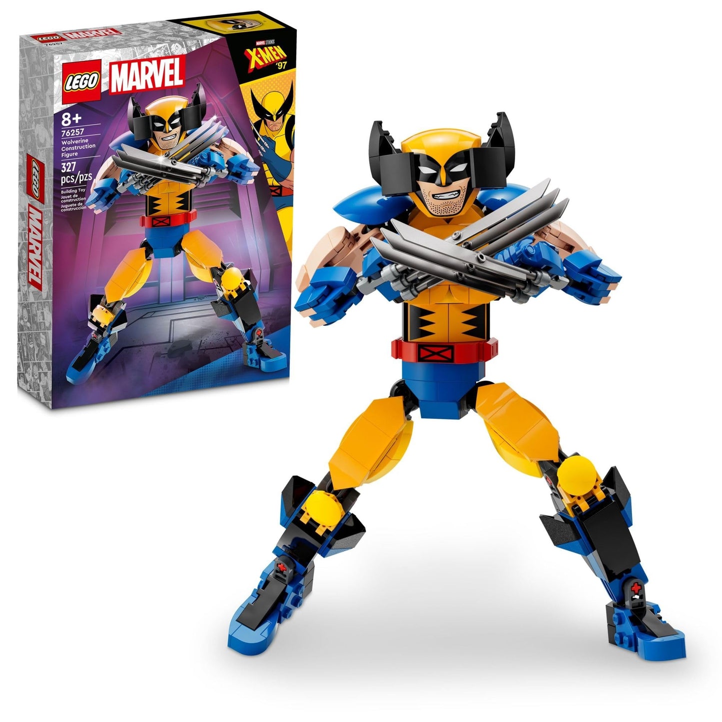 LEGO Super Heroes Marvel Wolverine Construction Figure 76257