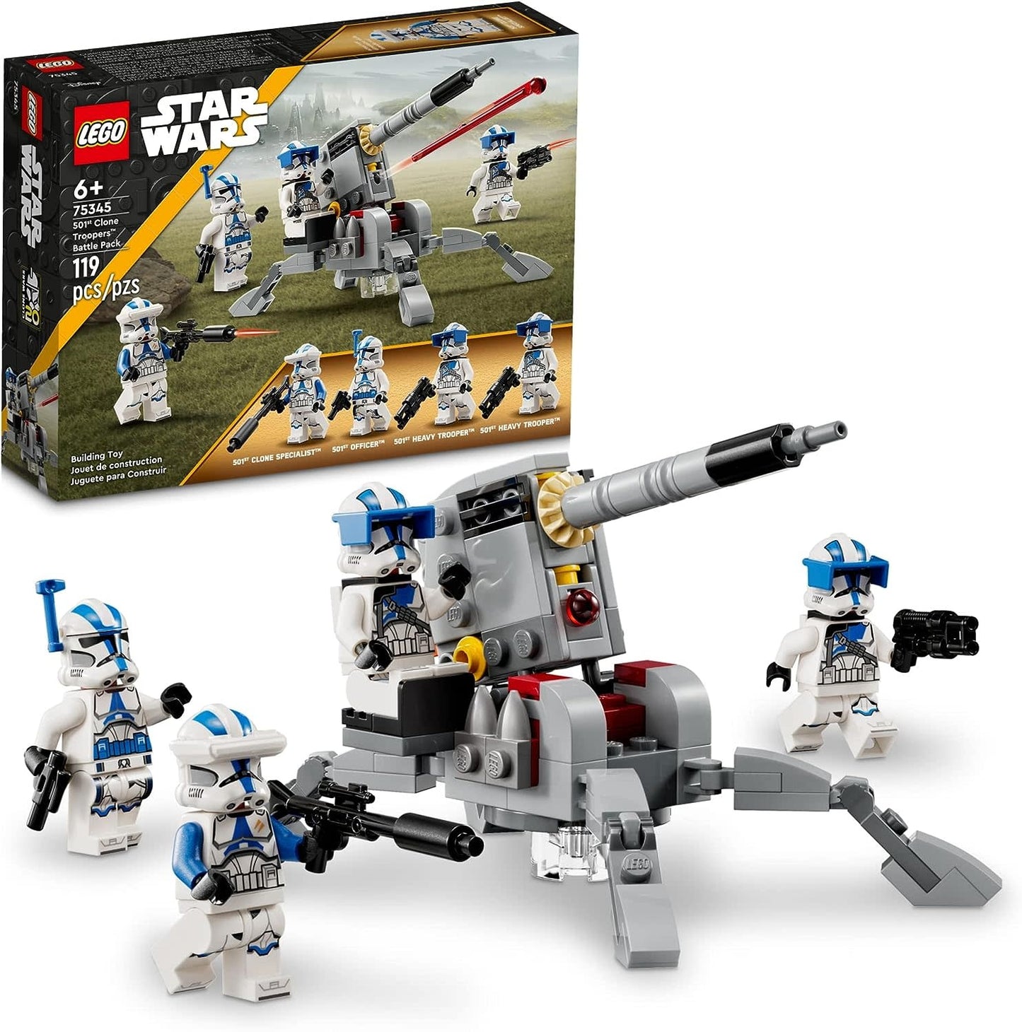 LEGO Star Wars 75435 501st Clone Troopers Battle Pack 75345