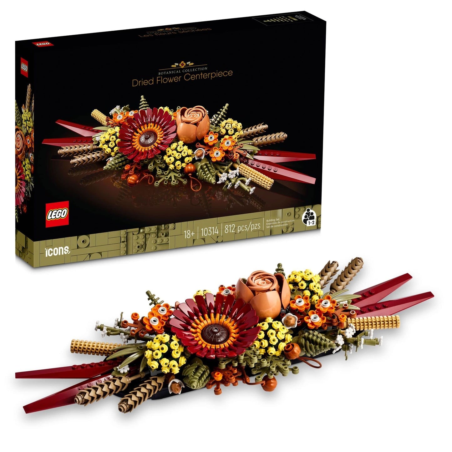 LEGO Icons: Dried Flower Centerpiece 10314