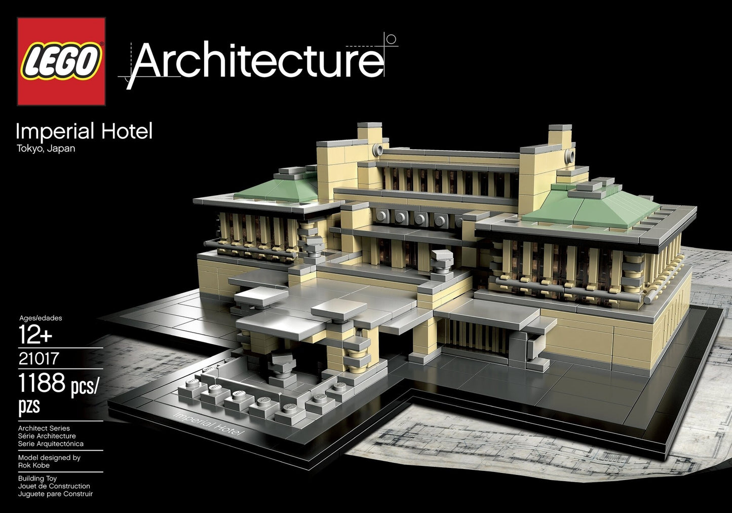 LEGO Architecture Imperial Hotel 21017 - USED