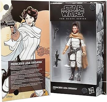 STAR WARS The Black Series Princess Leia Organa (Comic) 6-Inch Action Figure