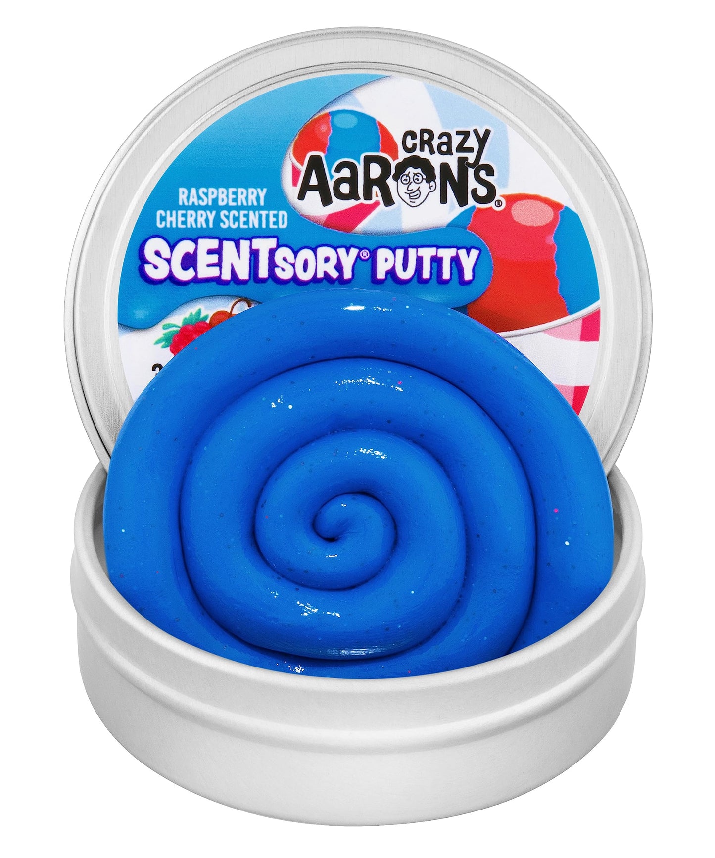 Crazy Aaron's Scentsory Snow Cone 2.75" Thinking Putty Tin