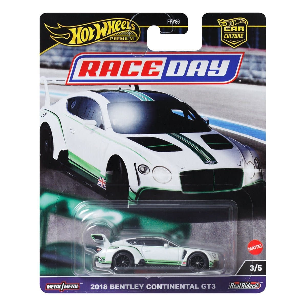 Hot Wheels Car Culture 2024 Mix 4 - 2018 Bentley Continental GT3