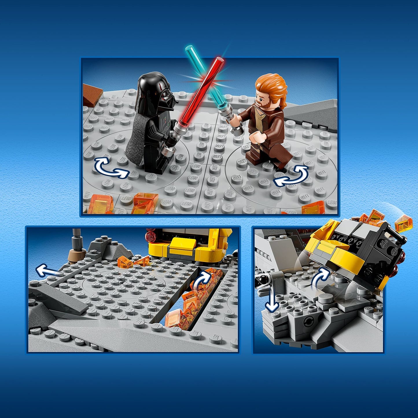 LEGO Star Wars Obi-Wan Kenobi vs.  Darth Vader 75334