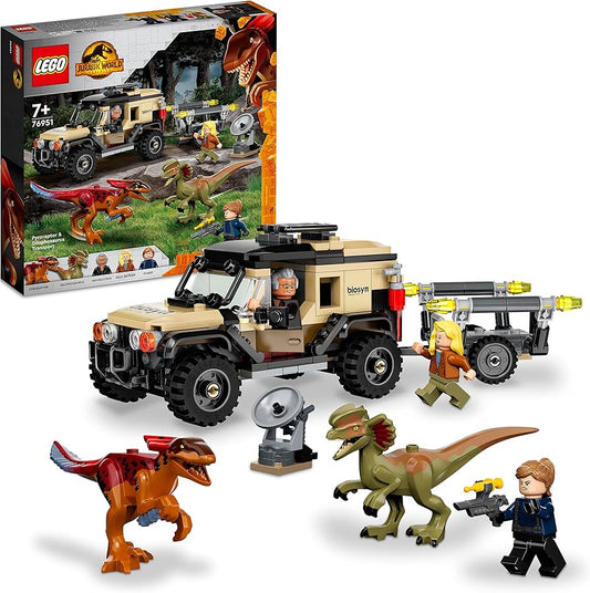 LEGO Jurassic World Dominion Pyroraptor & Dilophosaurus Transport 76951