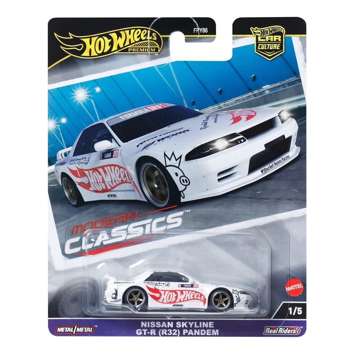 Hot Wheels Car Culture 2024 Mix 5 - Nissan Skyline GT-R (R32) Pandem