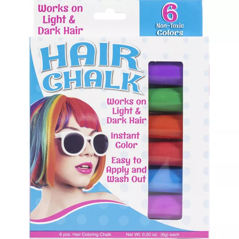 Kwik Stix Hair Chalk 6 Color Set