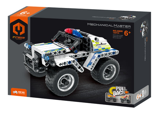 iM.Master Mechanical Master - White Police Monster Truck (199 PCS)