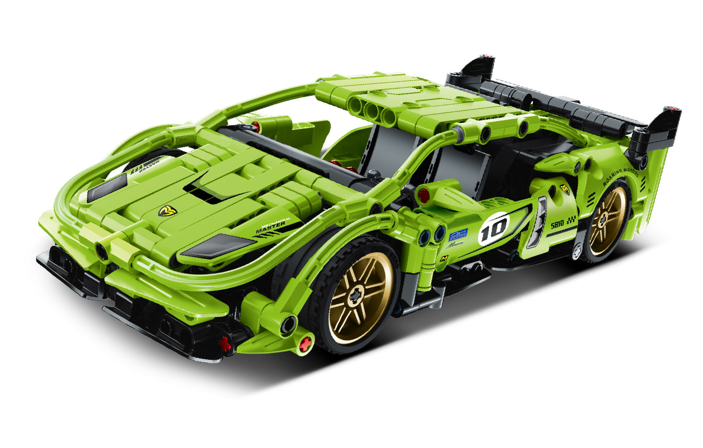 iM.Master Mechanical Master - Green Pull-Back Super Car (457 PCS)