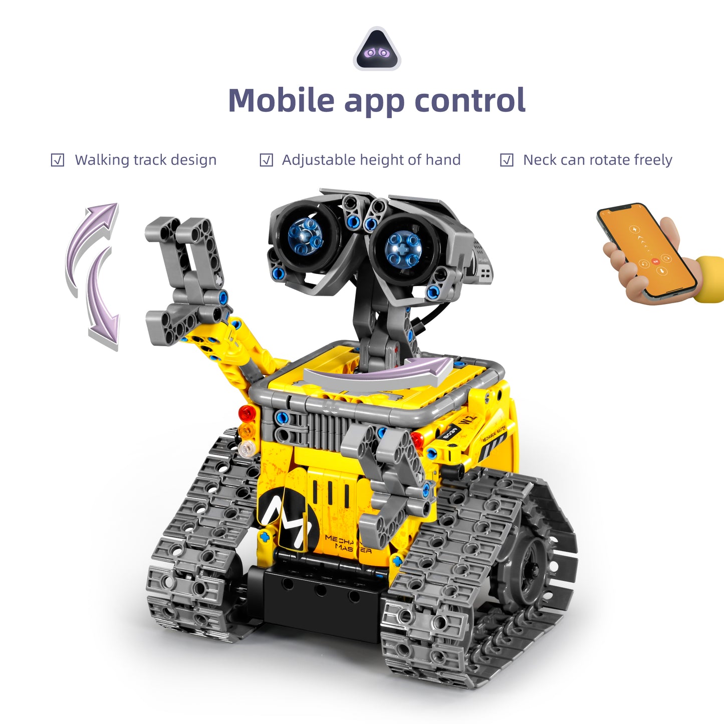 iM.Master Mechanical Master - R/C Robot Dinosaur 3-in-1 Bricks Model (430PCS)