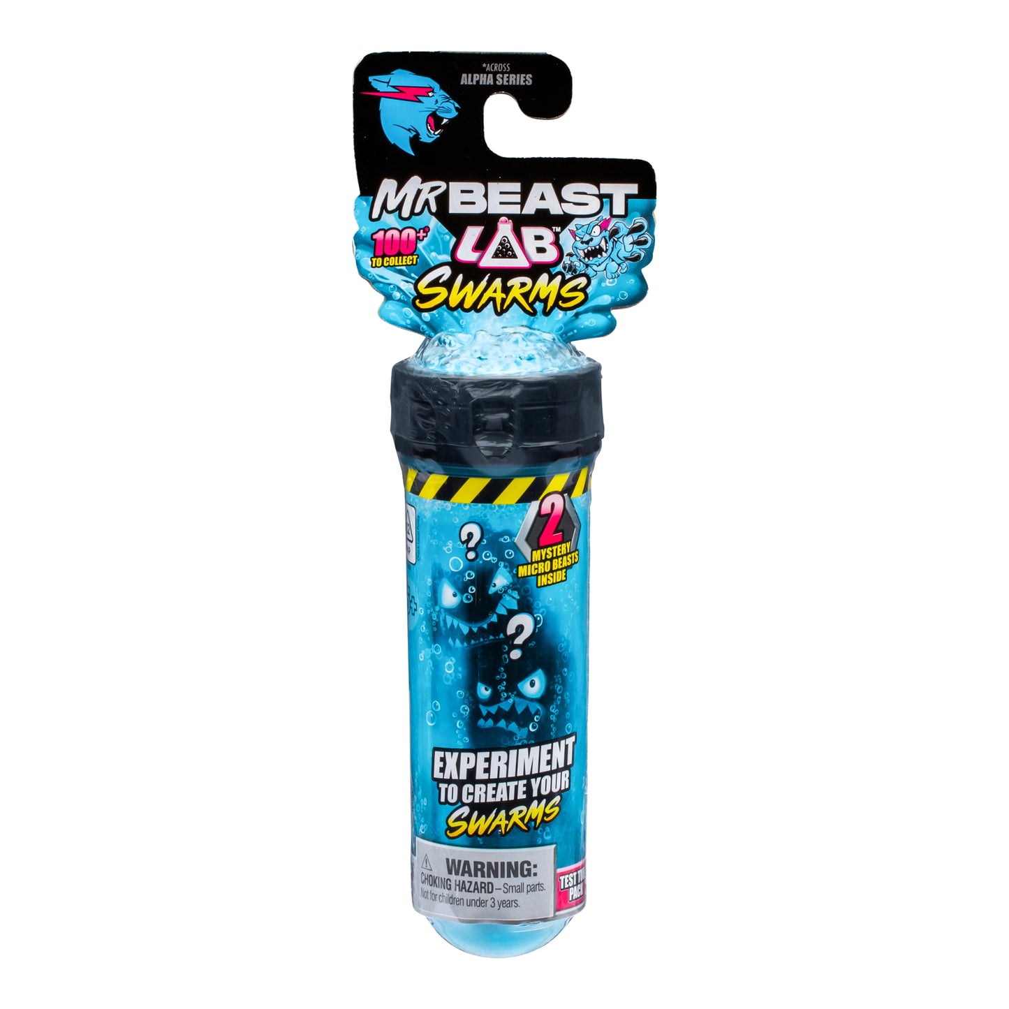 MrBeast Lab Swarms Test Tube 2 Pack, 1 inch Themed Swarms Collectible