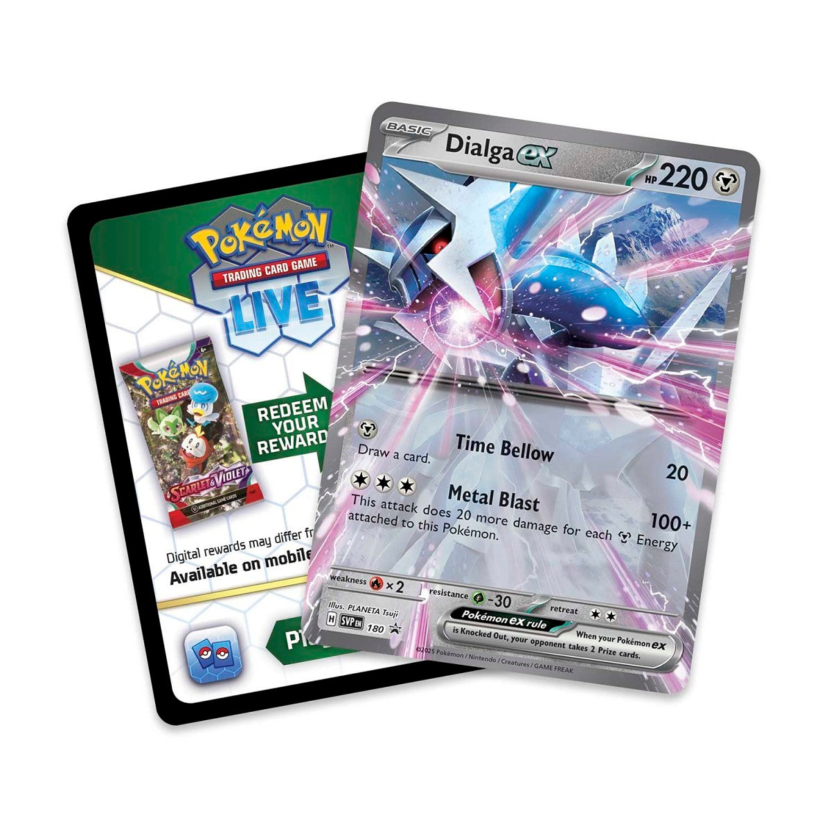 Pokemon TCG: Azure Legends Tin Dialga ex