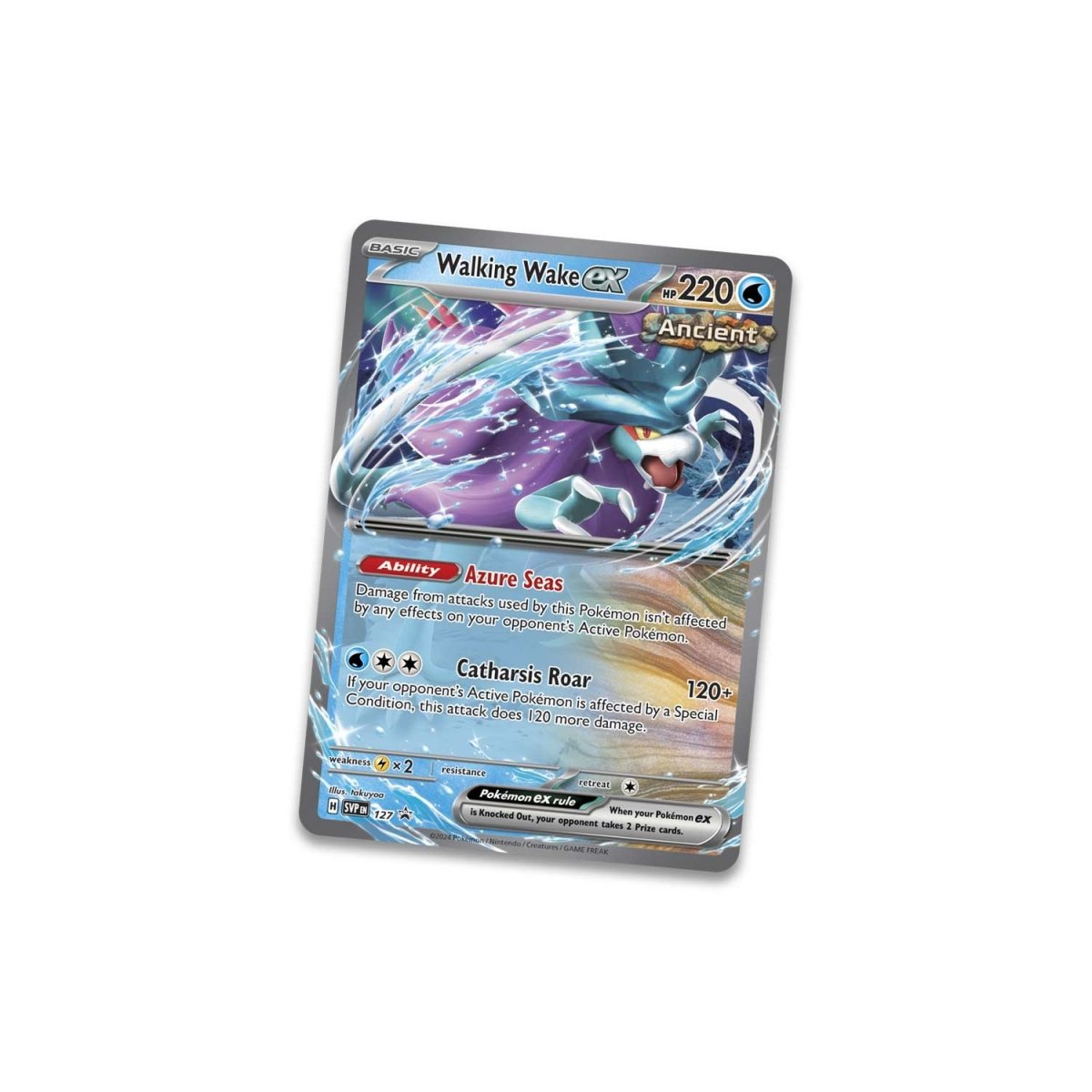 Pokemon TCG: Paradox Clash Tin - Walking Wake