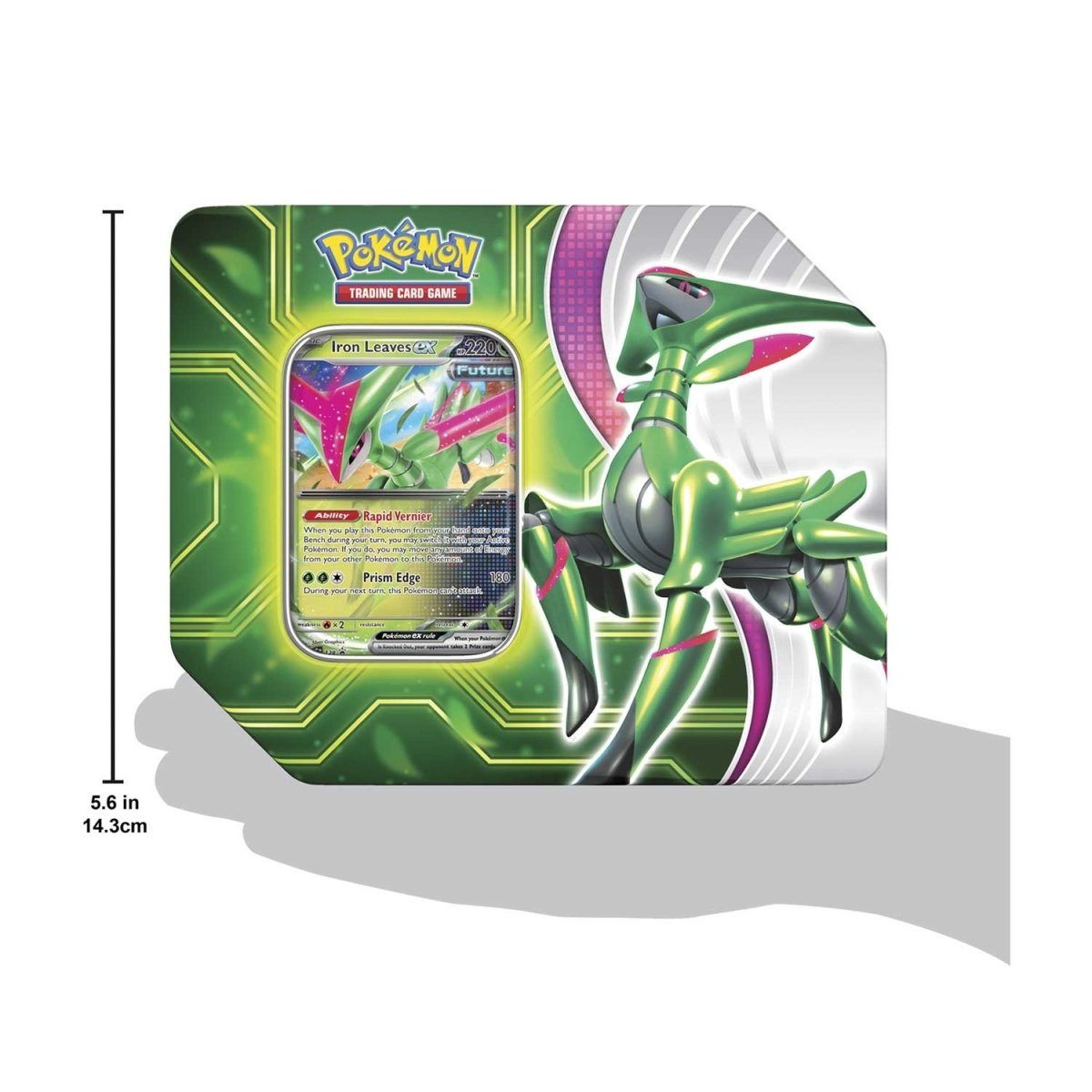 Pokemon TCG: Paradox Clash Tin - Iron Leaves