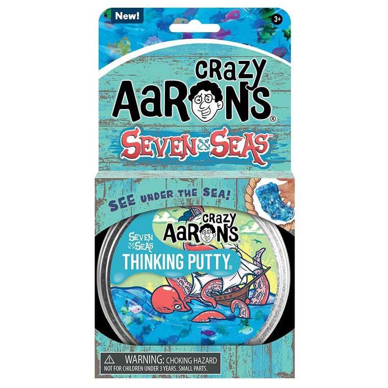 Crazy Aaron's Seven Seas - Full Size 4” Thinking Putty Tin