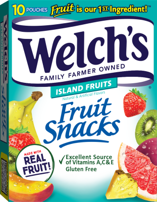 Welch's Fruit Snacks - Island Fruits