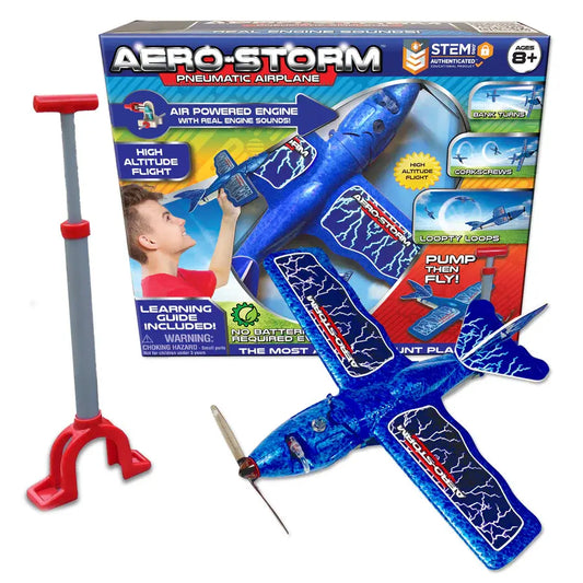 Top Secret Toys Aero-Storm Aerobatic Toy Stunt Plane