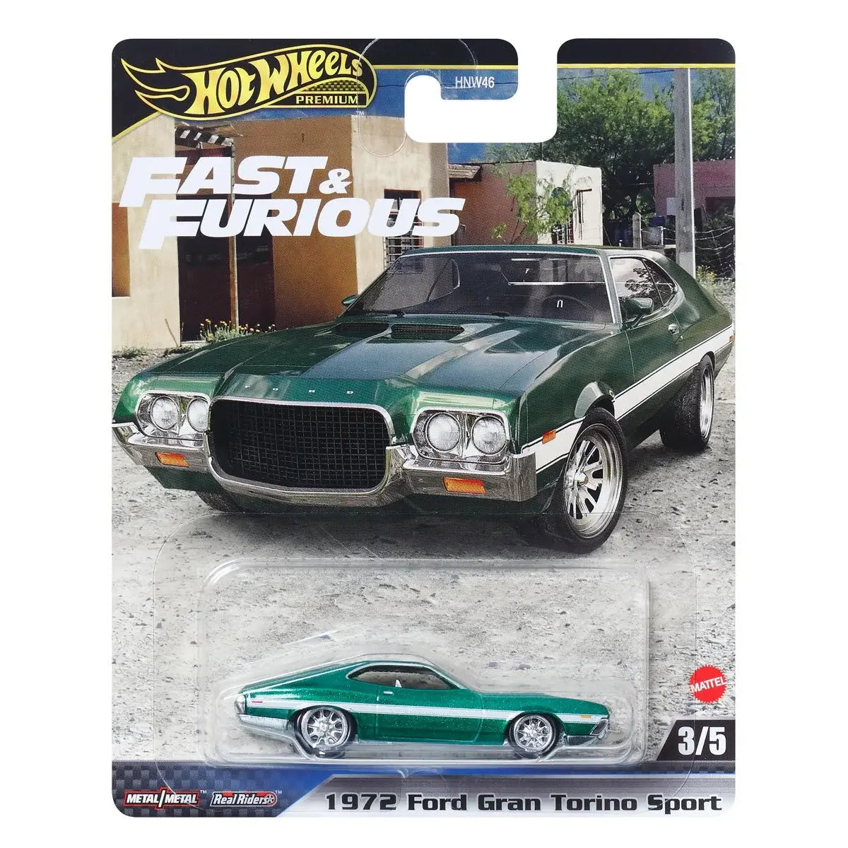 Hot Wheels Premium Fast & Furious - '72 Ford Gran Torino Sport