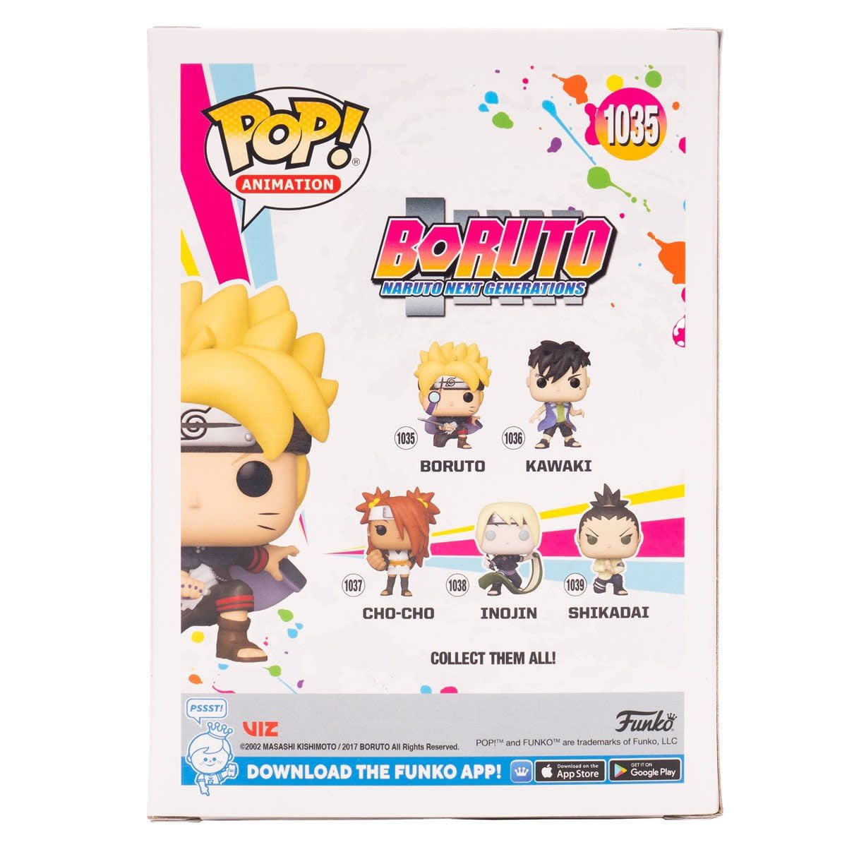 Funko POP! Animation: Boruto with Marks GTID - Entertainment Earth Exclusive